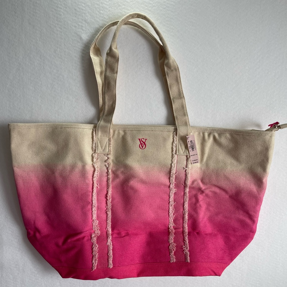Victoria's Secret‎ Ombre Canvas Beach Tote